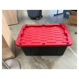 Tote with lid