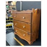 Small pine cabinet