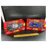 2 die cast cars