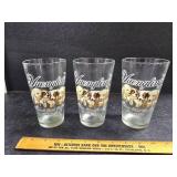 Yuengling puppy dog glasses