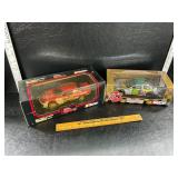 2 die cast cars