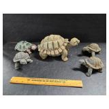 Resin turtles