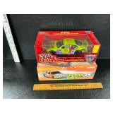 2 die cast cars