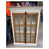 Pier One display cabinet 36 by 17 by 49 tall