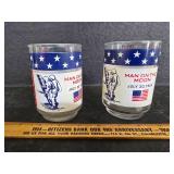 Set of Apollo Man On The Moon glasses