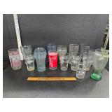 Coke glasses and cups