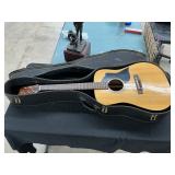 Guitar with case