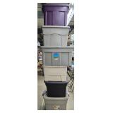 6 totes with lids 6 totes with lids