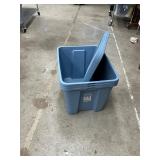 3 totes with lids 3 totes with lids