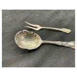 24.5 grams sterling silver spoon and fork 24.5 grams sterling silver spoon and fork