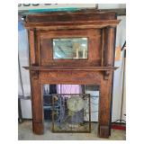 Fireplace mantel 70 by 11 by 86 tall Fireplace mantel 70 by 11 by 86 tall