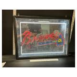 Atlanta Braves lighted sign Atlanta Braves lighted sign
