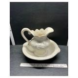 Bowl and pitcher Bowl and pitcher