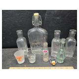 Glass, Pepsi Cola mini bottle Glass, Pepsi Cola mini bottle