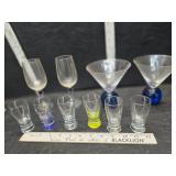 Shot glasses and others Shot glasses and others