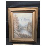Hamilton signed Oil on canvas Hamilton signed Oil on canvas