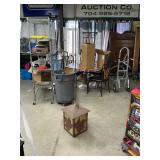 Large metal hanging light Large metal hanging light