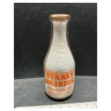 Stanly Dairies Albemarle NC quart bottle Stanly Dairies Albemarle NC quart bottle