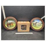 Spode horse plates and other Spode horse plates and other