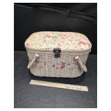 Sewing box and contents Sewing box and contents