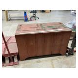 Vintage grain bin Vintage grain bin
