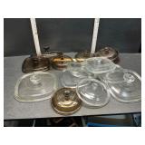 Large lot of lids Large lot of lids
