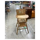 Vintage high chair