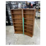 2 shelving units