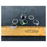 Sterling silver rings