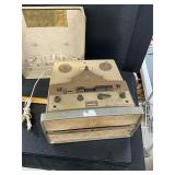 Vintage reel to reel tape player