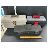 3 toolboxes
