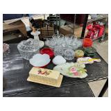 Miscellaneous glassware