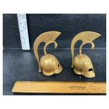 Brass helmets