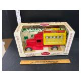 Stamped metal Coke truck