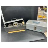 Metal box and speaker