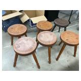 6 stools