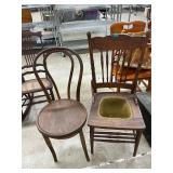 2 antique chairs