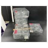 Clear glass ornaments