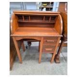 Childs rolltop desk 27 by 15 by 36 tall