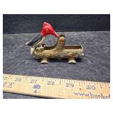 Woodpecker toothpick holder