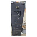 File cabinet and contents