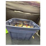 Large tote of legos