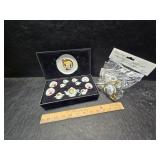 Barbie tea set and others