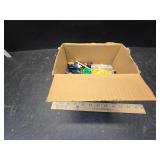 Box of legos mostly figures