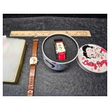 Betty Boop and Pooh watch