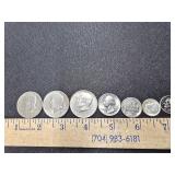 Kennedy half dollars and others