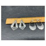 Sterling silver earrings