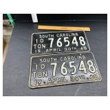 2 1968 SC tags