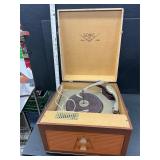 Vintage record player