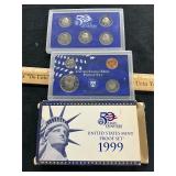 1999 US mint proof set
